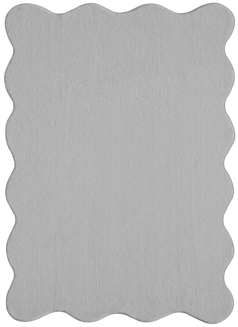 Tapis Relax lavable antidérapant, Gris, 140 x 200 cm