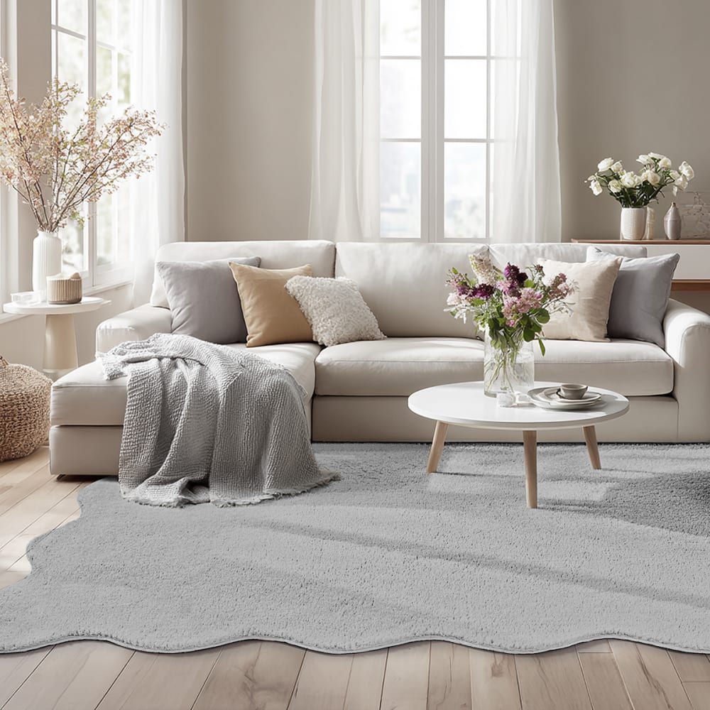 Tapis Relax lavable antidérapant, Gris, 140 x 200 cm — vue 3