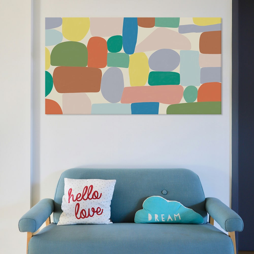 Tableau équilibre en toile imprimée, 150x90 cm