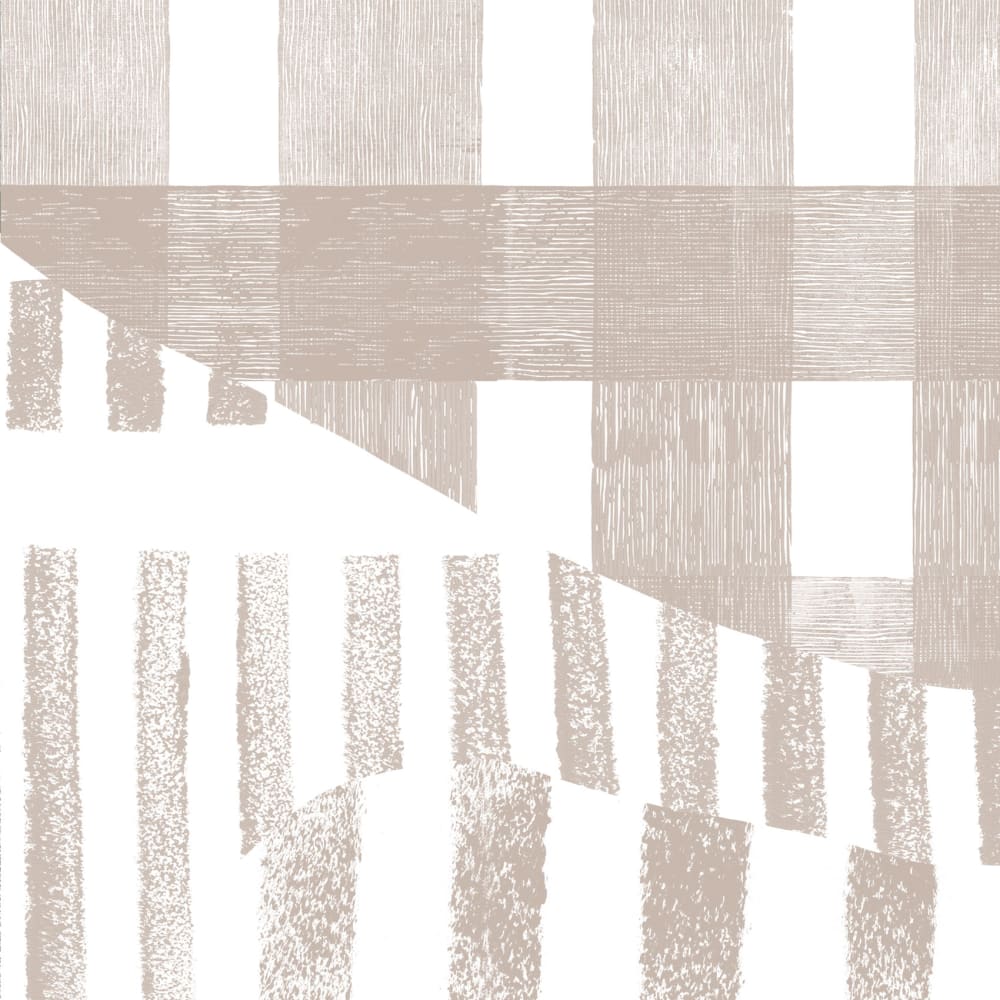 Papier peint canopée, beige 225 x 250cm — vue 4