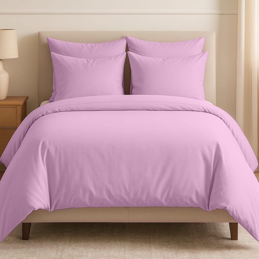 Parure housse de couette coton multicolore 240x220 cm