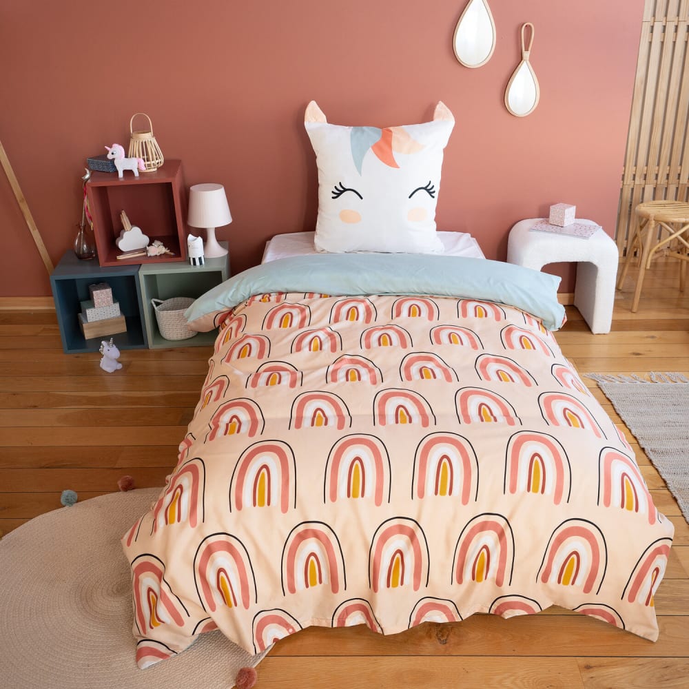 Parure de lit enfant 100% microfibre imprimée + 1 taie 140x200 cm
