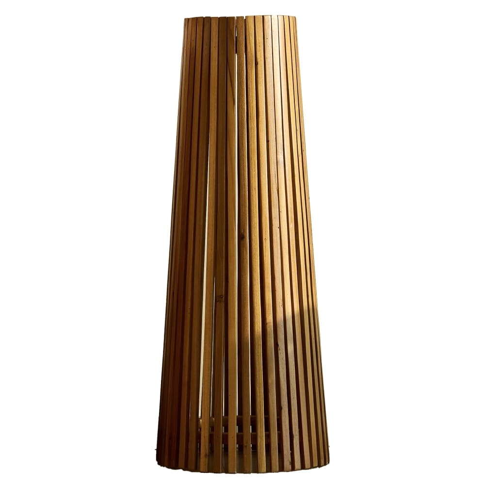Lampadaire solaire Bois Bois h90cm