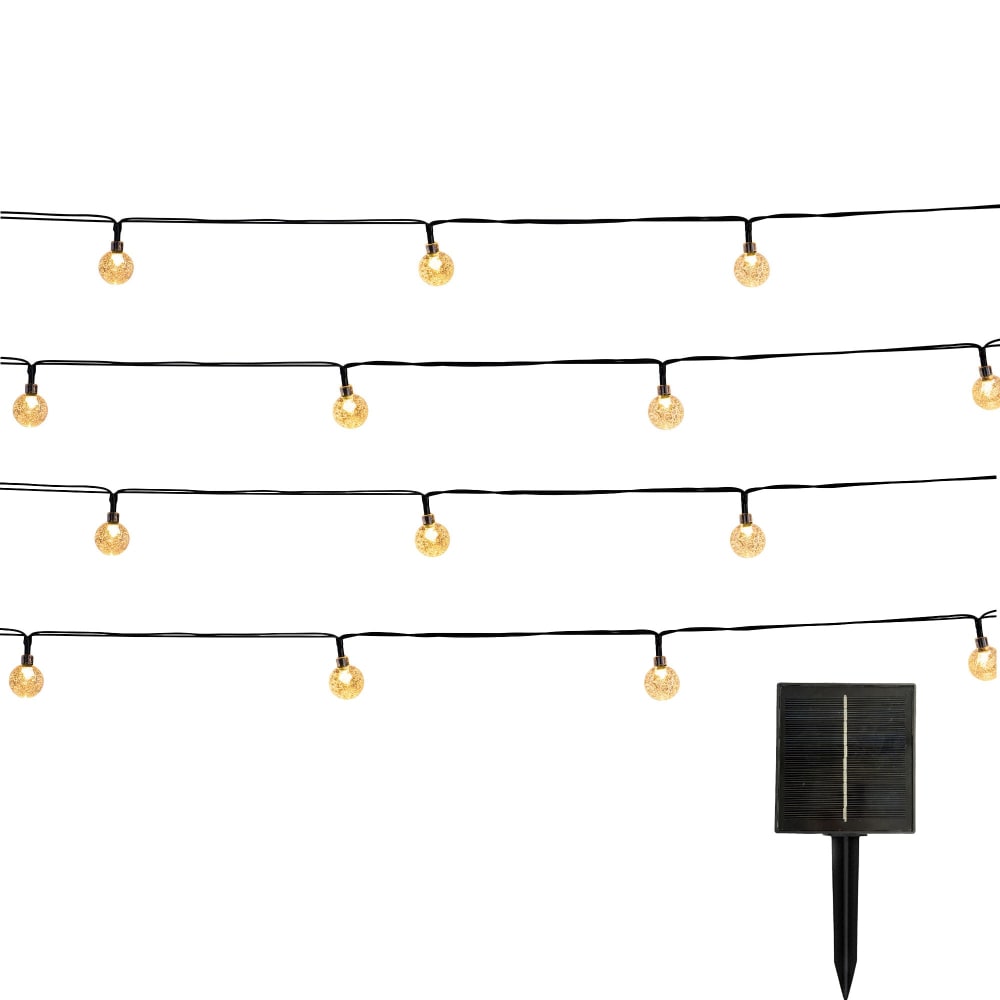 Solar-Lichterketten Transparent 120led - Maisons Du Monde