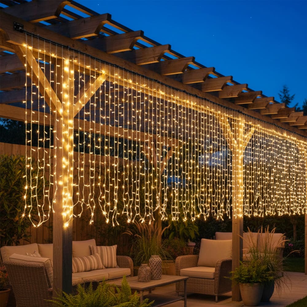 LUMISKY Solar-Lichterkette Kupferfarben 100led style modern Kupfer Metall