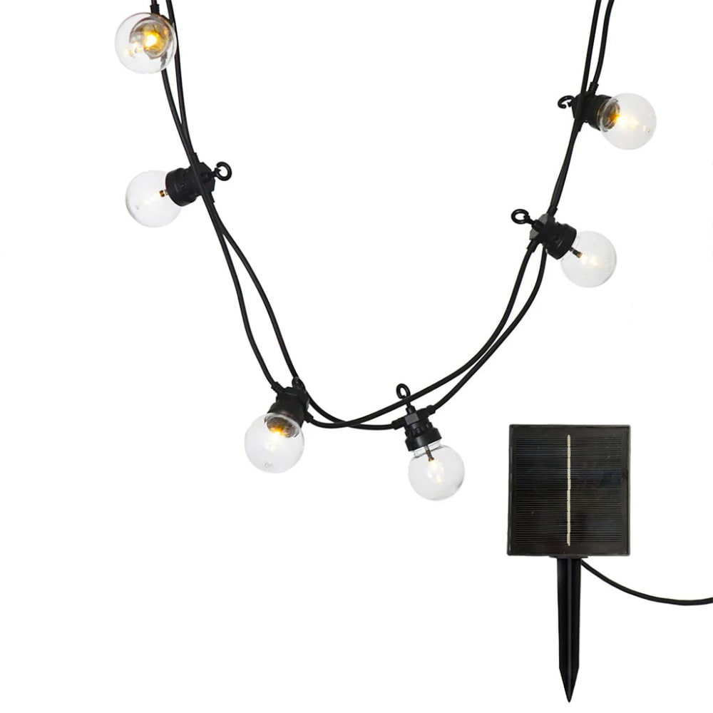 Guirlande Solaire PVC Transparent 9m