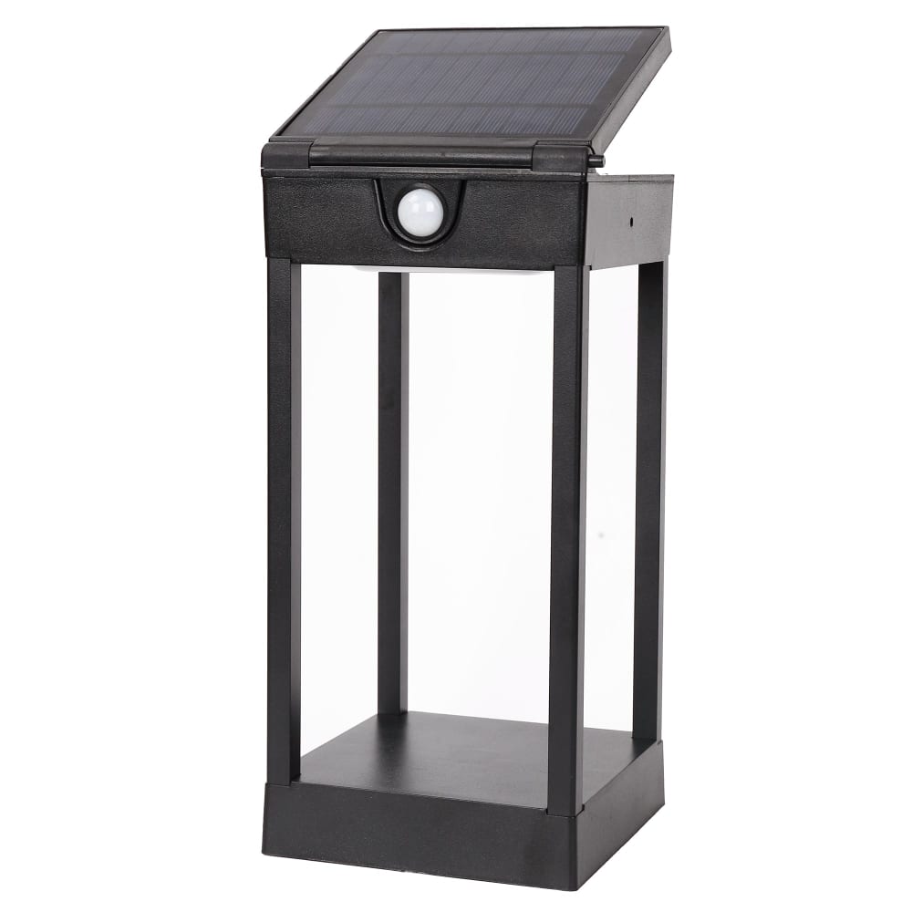 Applique murale solaire Acier Noir h27cm