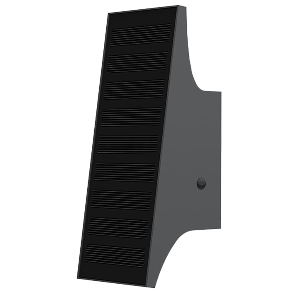 Applique murale solaire Plastique Noir 700lm