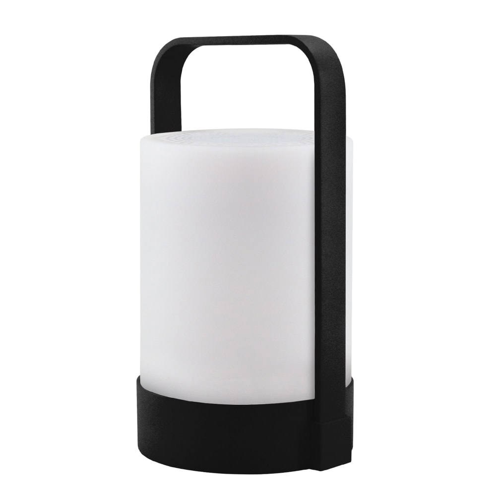 Lampe enceinte bluetooth sans fil polyéthylène gris 3w