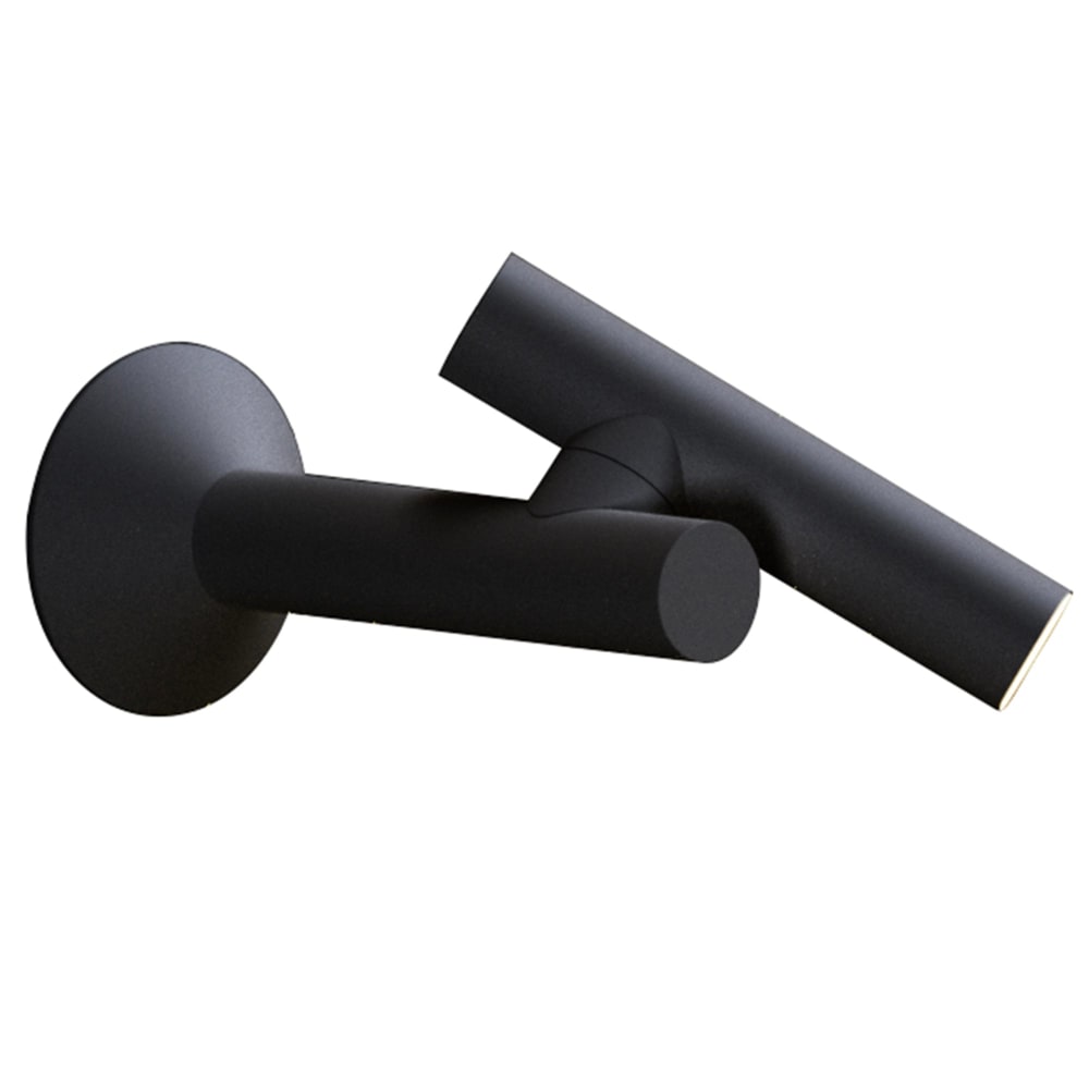 Applique liseuse sans fil Aluminium Noir h17cm