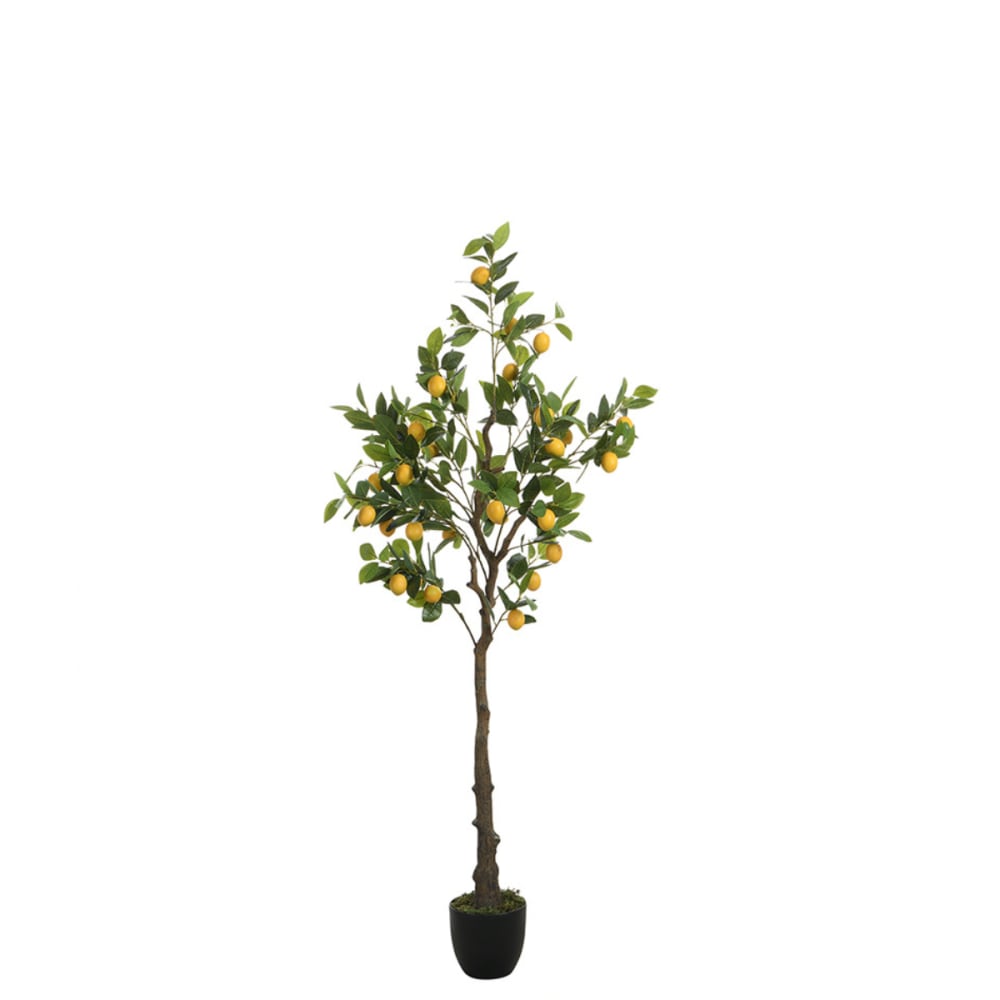 Citronnier en pot artificiel - fruits