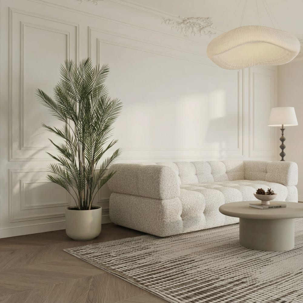 Palmier Kwai en pot artificiel vert H180