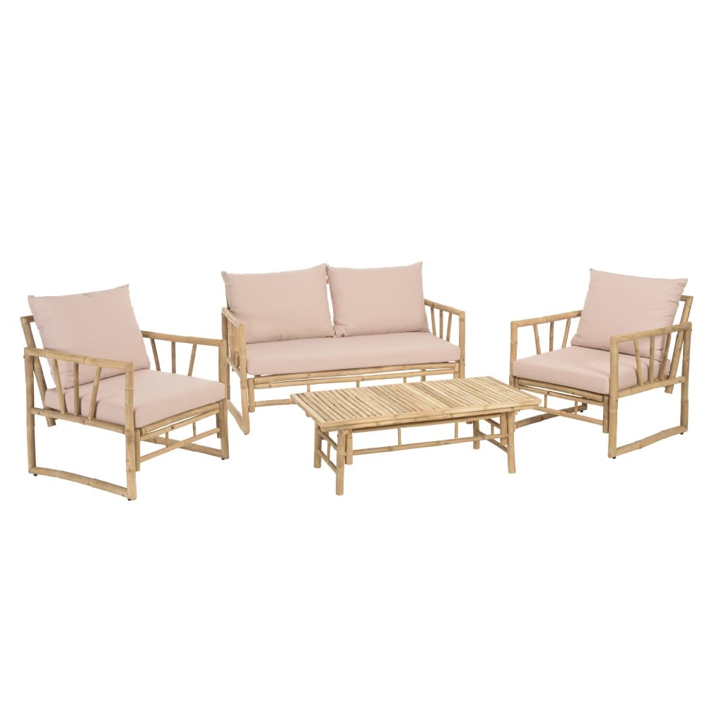 Canapé 2 places 2 fauteuils 1 table basse