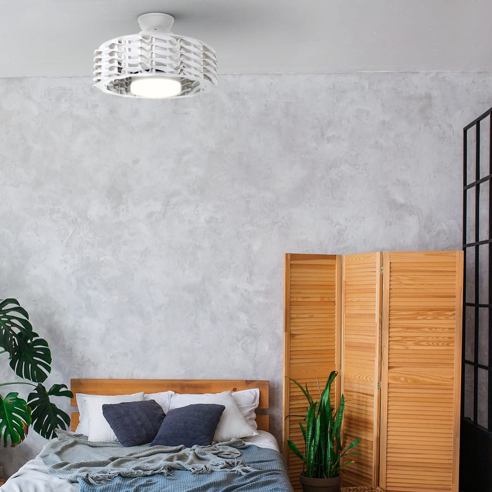 Deckenventilator mit 24W LED Licht - Maisons Du Monde