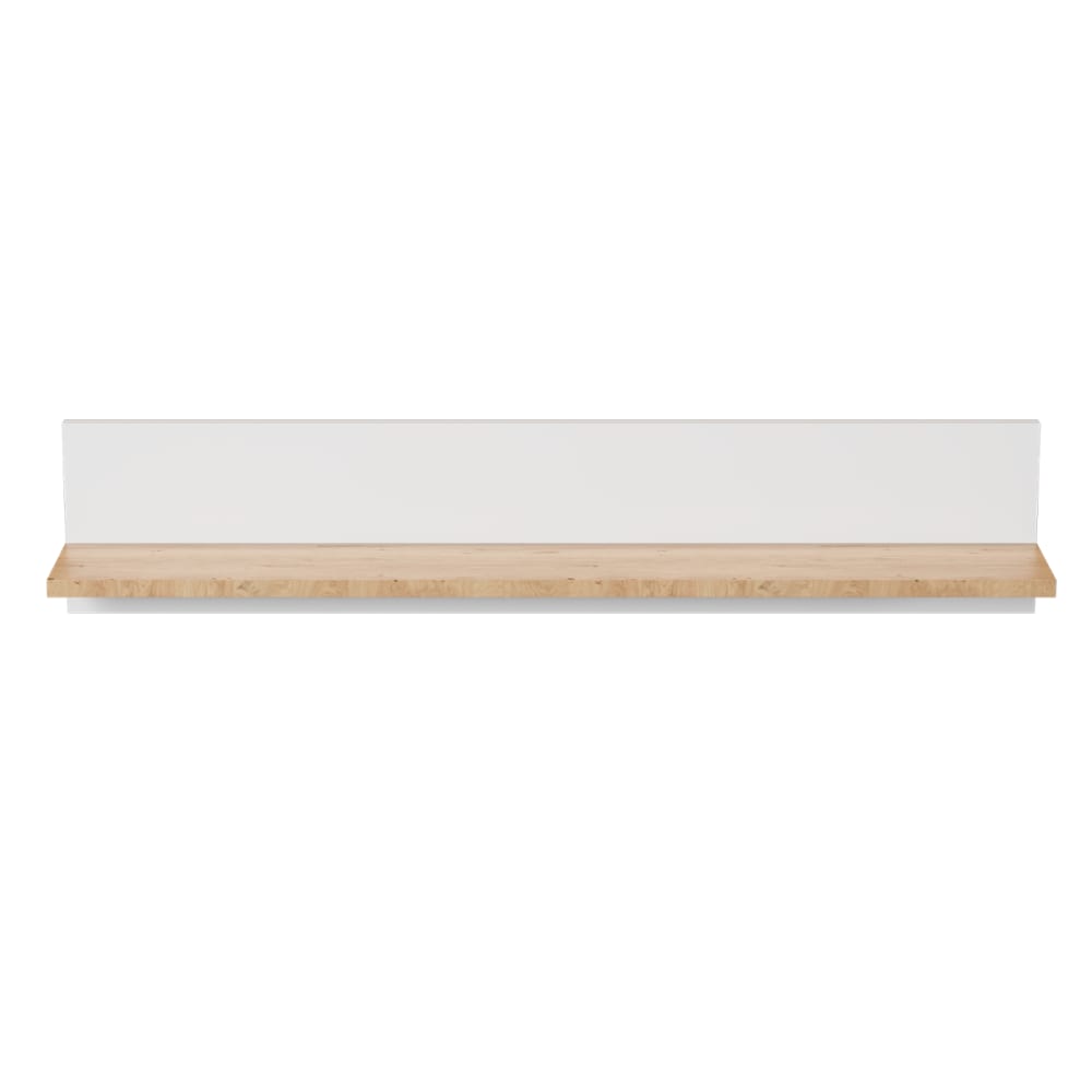 Etagère murale panneaux blanc