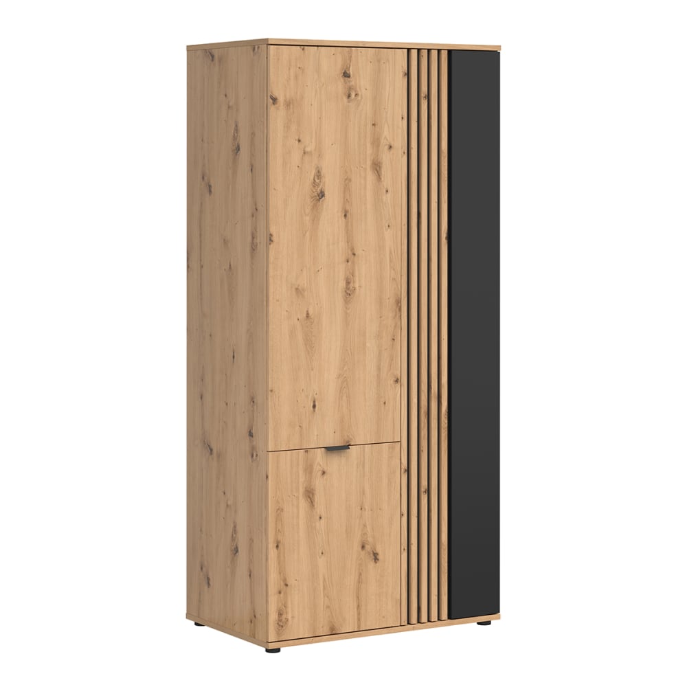 Armoire 3 portes stratifiés beige