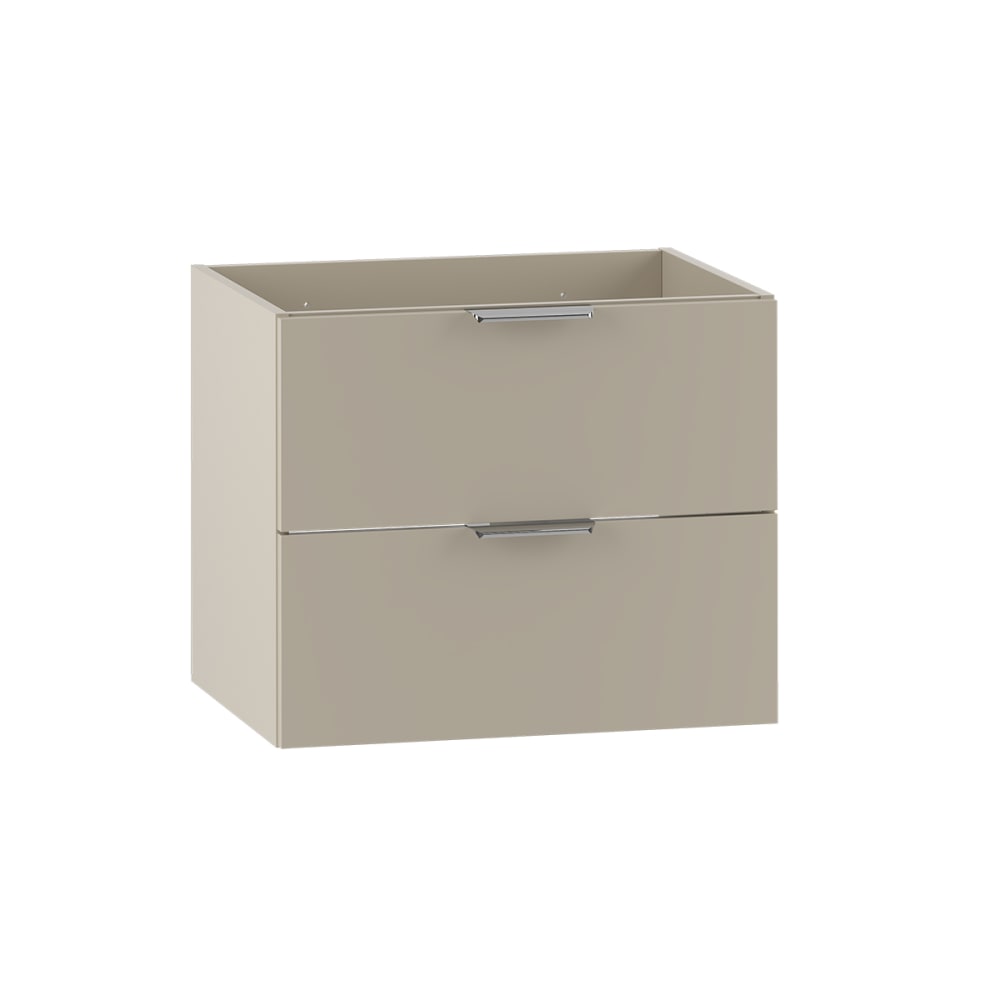Meuble sous-vasque stratifiés beige
