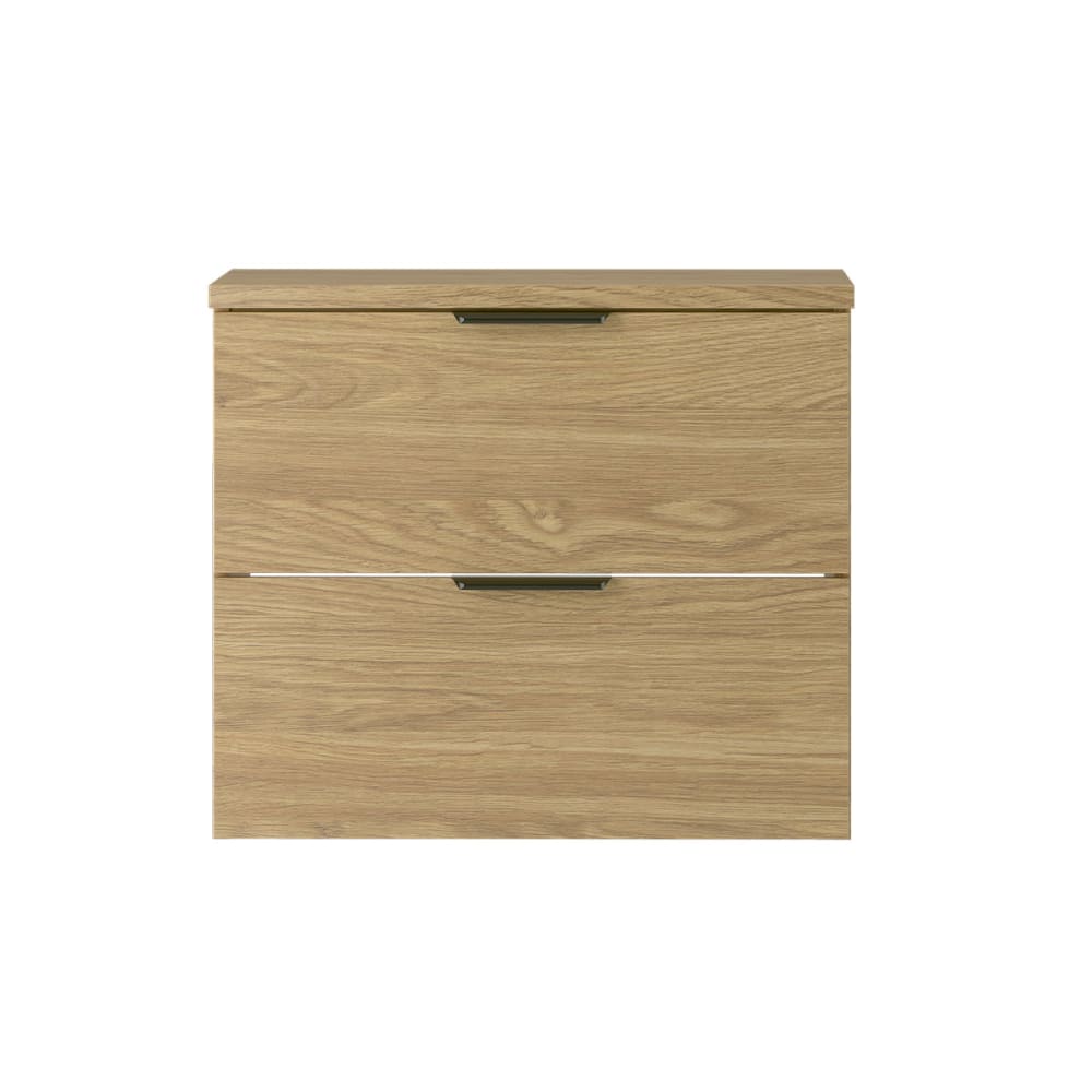 Waschtischunterschrank 60cm Waschtisch Melamin Holz - Maisons Du
