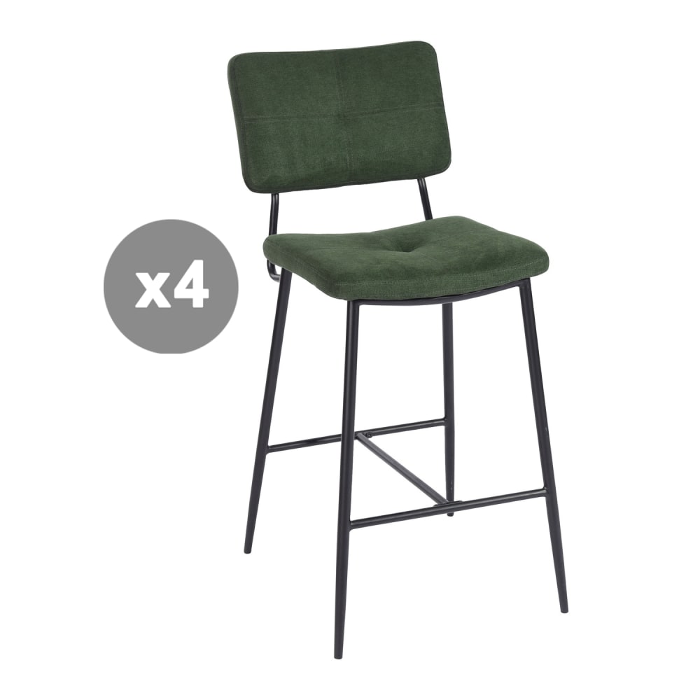 Lot 4 tabourets - industriel