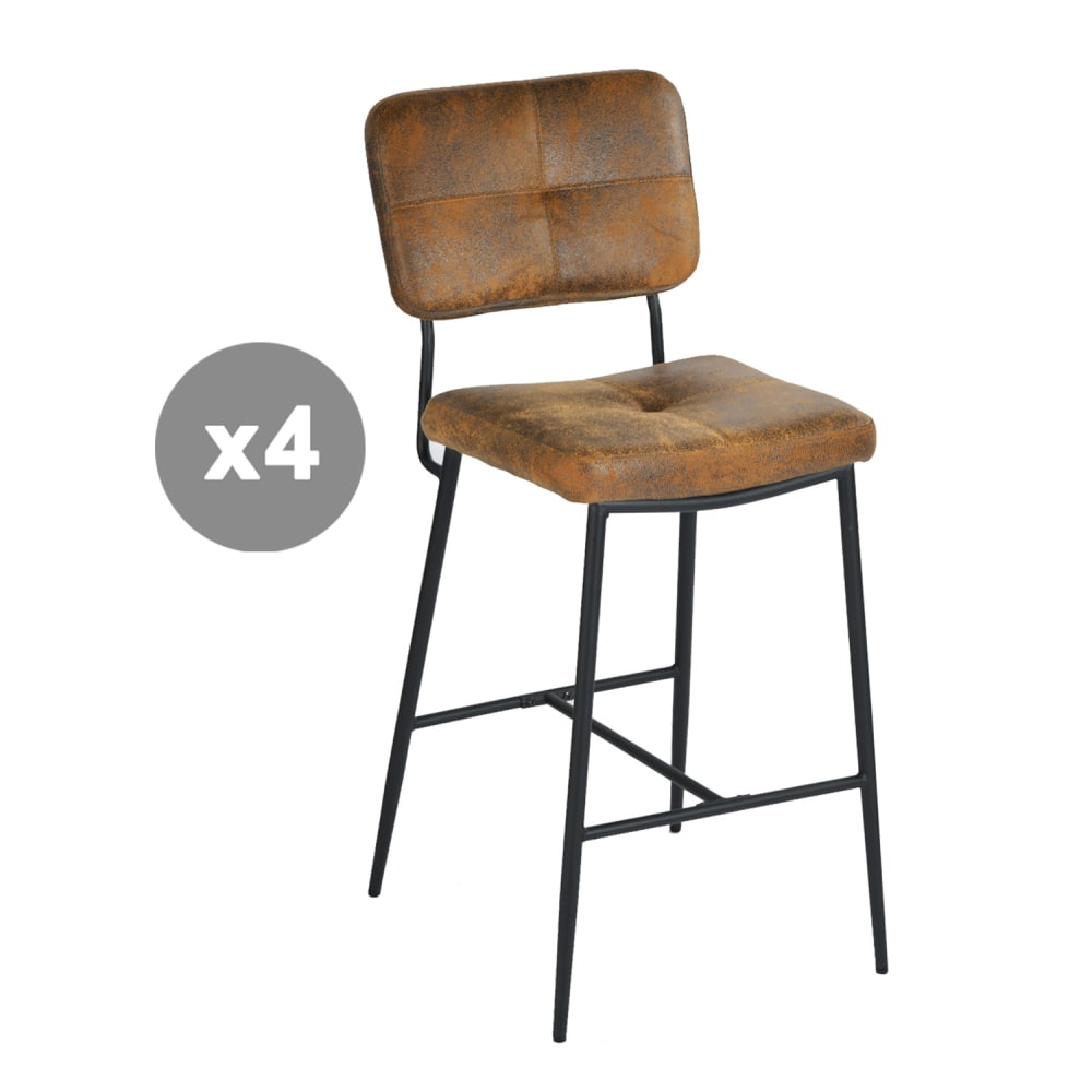 Lot de 4 tabourets de