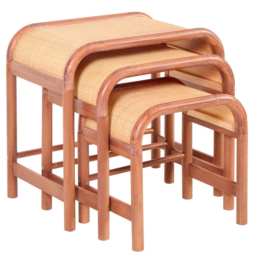 Set de 3 tables basses