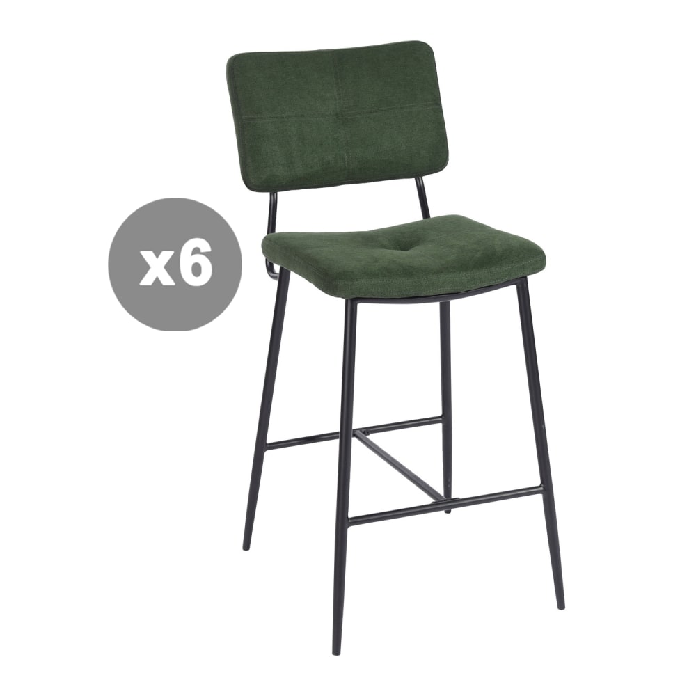 Lot 6 tabourets - industriel