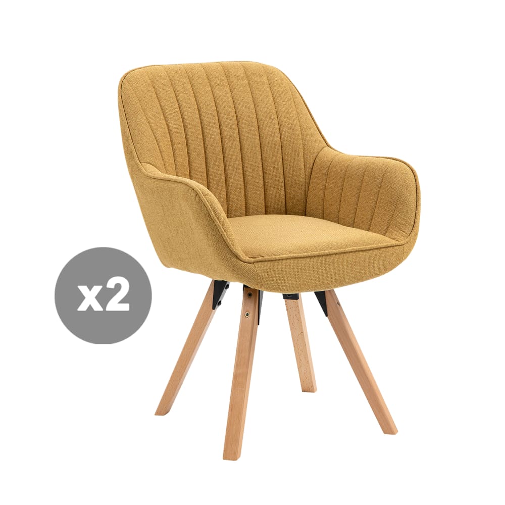 Lot 2 chaises salle