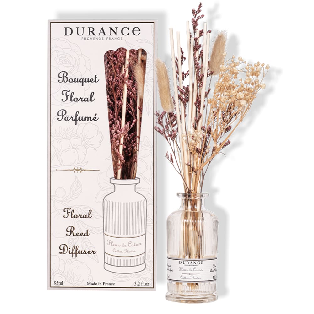 Diffuseur fleurs séchées fleur de coton
