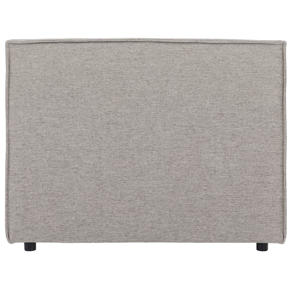 Tête de lit en tissu gris 90 cm