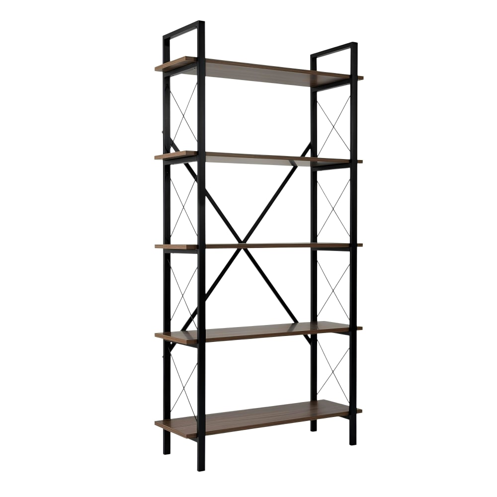 Etagère 5 niveaux bois - aspect