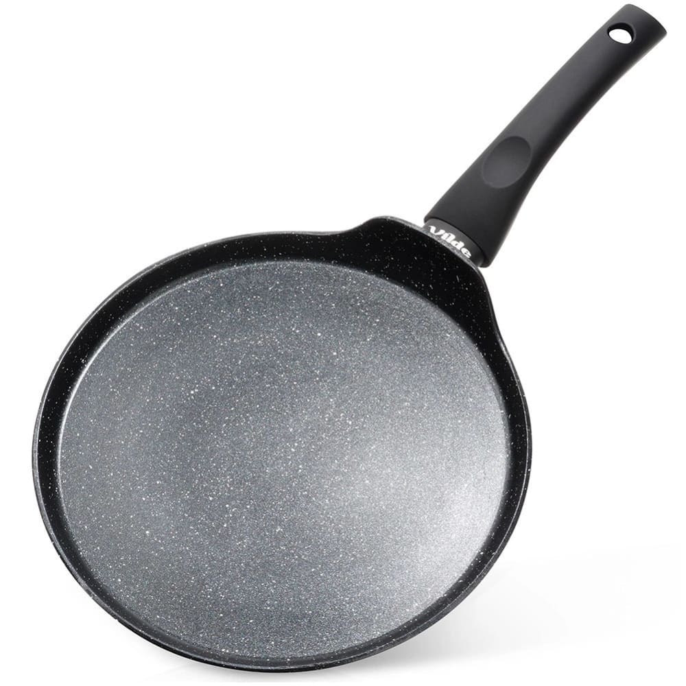 Poêle à crêpes anti-adhésive revêtement en granite 24 cm