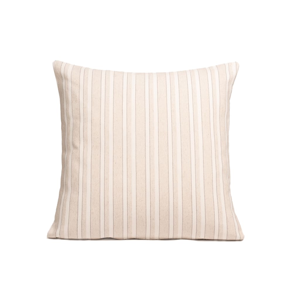 Gamusi 2er-Set Kissenbezüge aus Baumwolle mit Struktur, Leinen 45x45 cm style landhaus Beige Öko-Tex Zertifikat Baumwolle