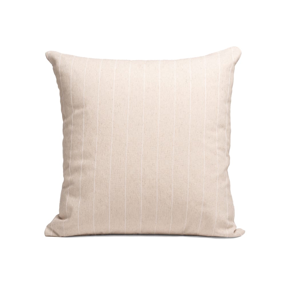 Gamusi 2er-Set Kissenbezüge aus Baumwolle mit Struktur, Leinen 45x45 cm style landhaus Beige Öko-Tex Zertifikat Baumwolle