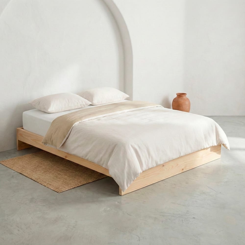 Gamusi Wende-Bettwäsche-Set aus 100 % Baumwolle, 150x220 cm + 45x110 cm style landhaus Weiß Öko-Tex Zertifikat Baumwolle