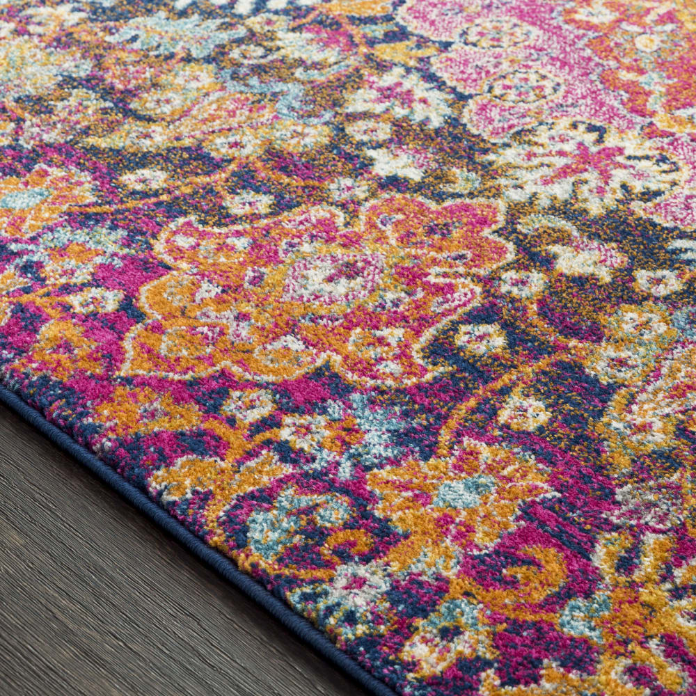 Tapis vintage oriental grenat 200x275 — vue 4