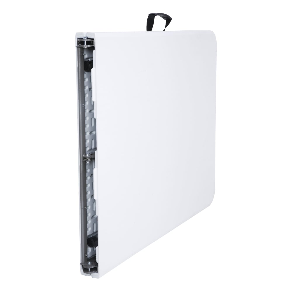 Table de brasserie, pliable en plastique, blanc