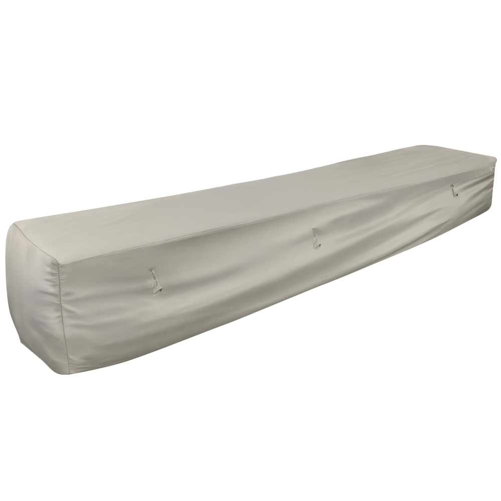 Housse de salon de jardin 2 fauteuil d'angle et 3 chauffeuses beige