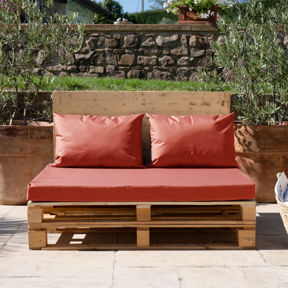 Set de 3 coussins palette extérieur  imperméable et déhoussable - Maisons du Monde