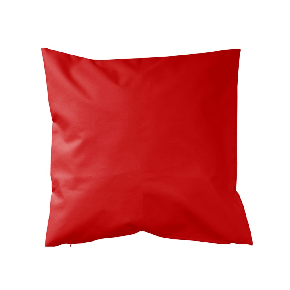 Coussin extérieur imperméable et déhoussable minorque polyester rouge