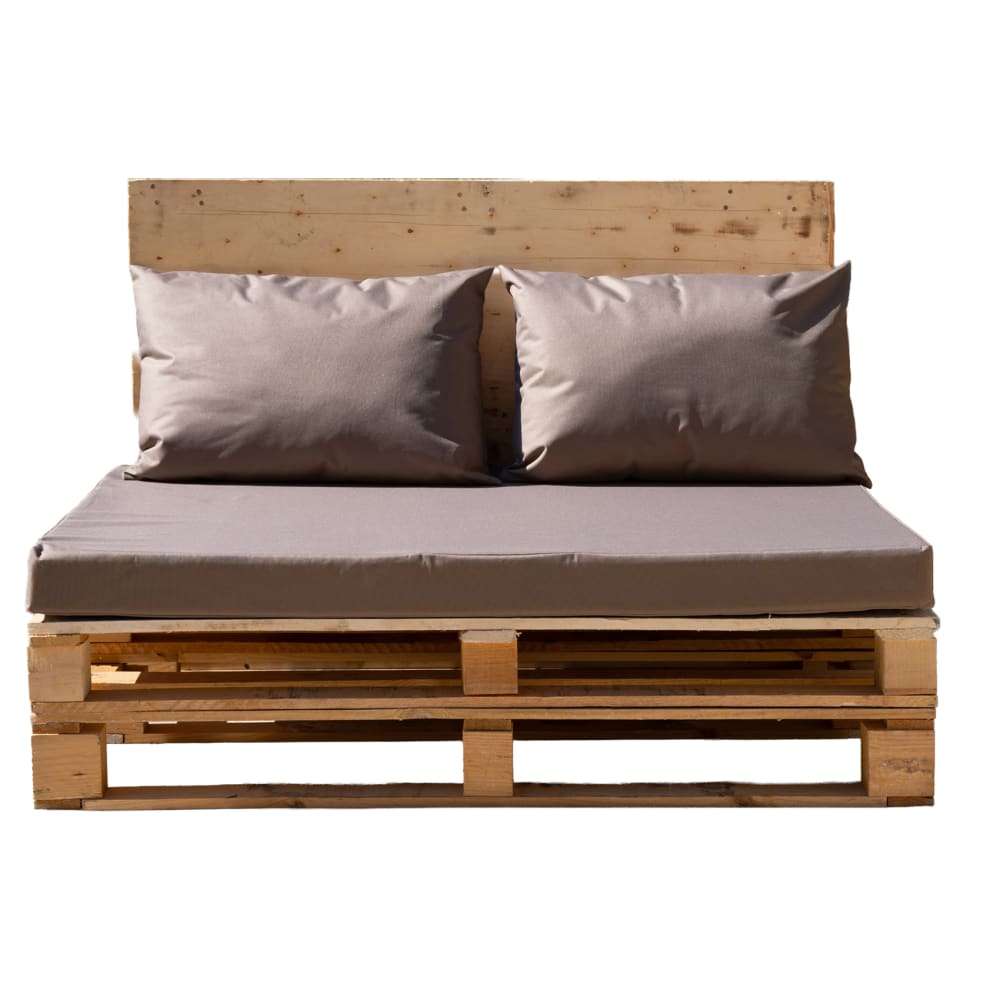 Set de 3 coussins palette extérieur  imperméable et déhoussable