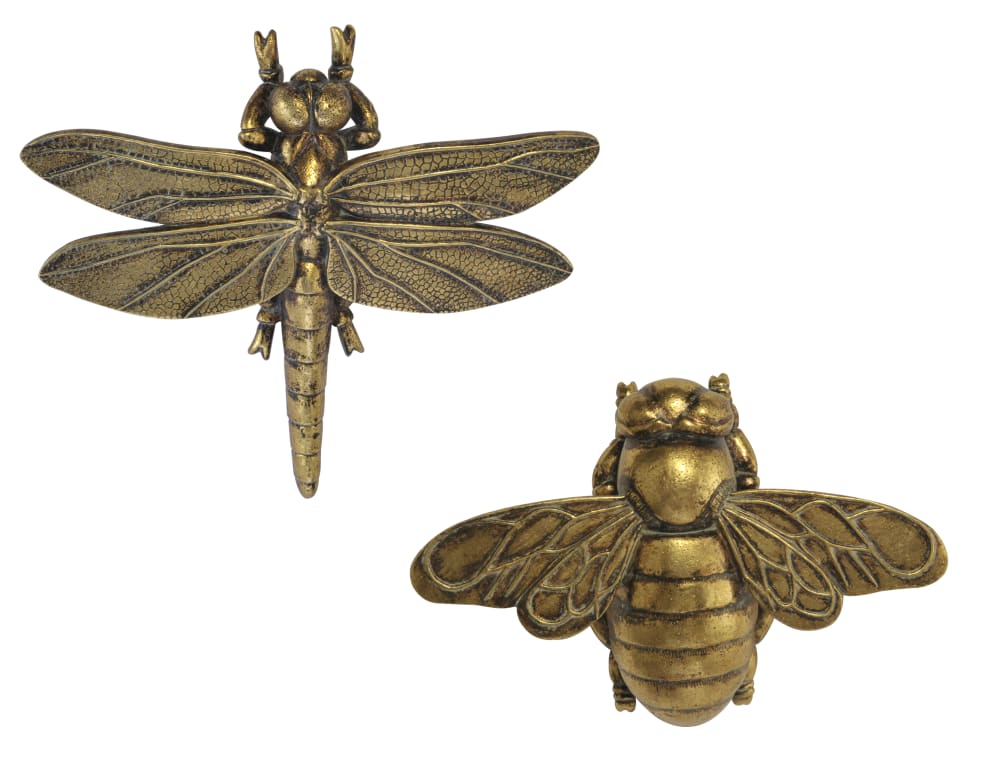 Lot de 2 insectes volants