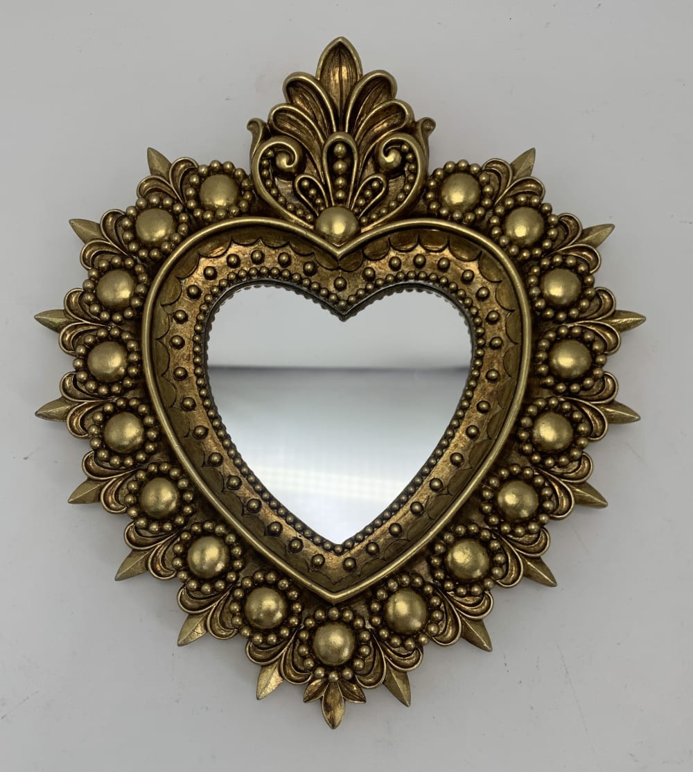 Déco murale ex-voto doré 21,5x24cm - Maisons du Monde