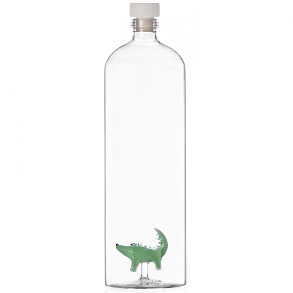 Bouteille crocodile transparent Bouteille crocodile transparent