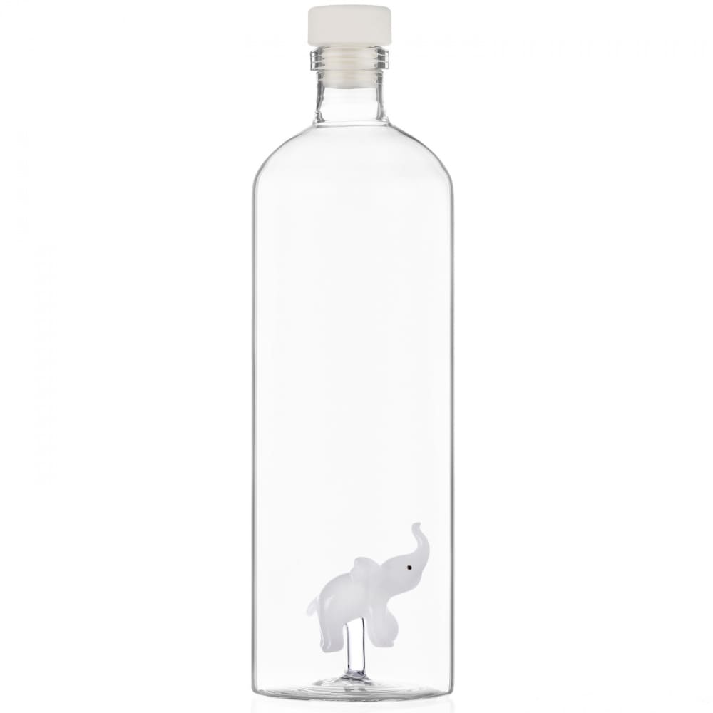 Bouteille éléphant blanc transparent — Beyit