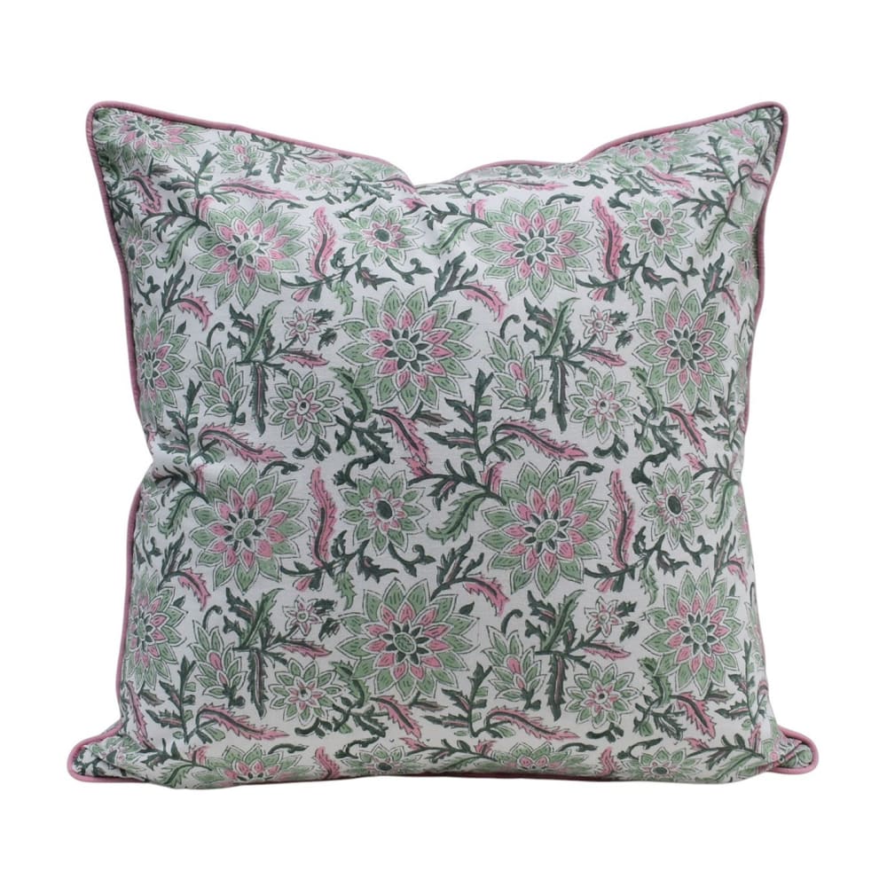 Housse de coussin imprimé