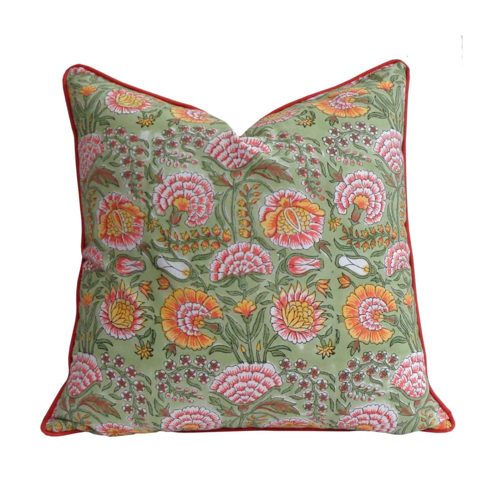 Housse de coussin imprimé