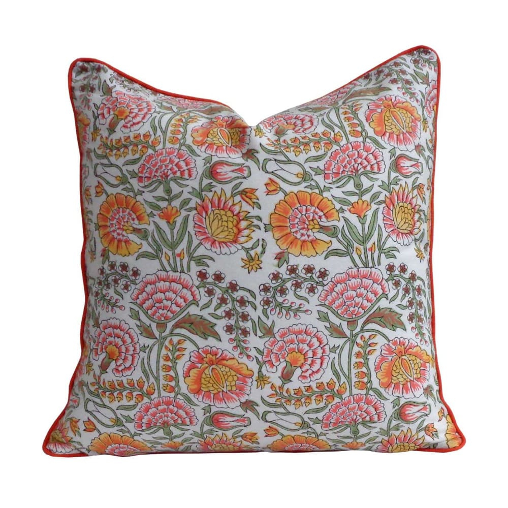 Housse de coussin imprimé
