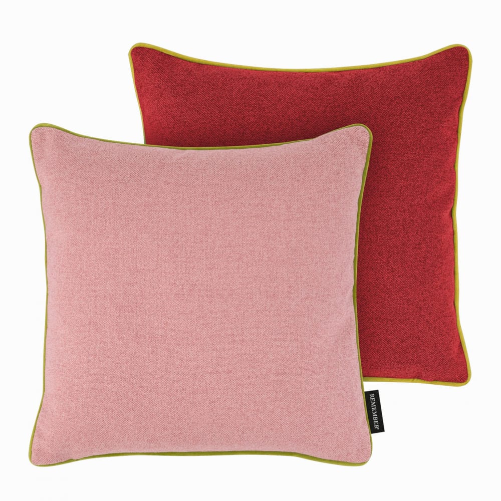 Coussin bicolore kissen Cranberry