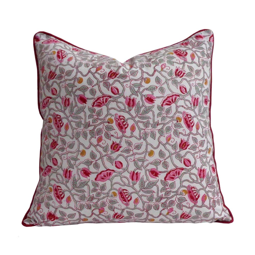 Housse de coussin imprimé