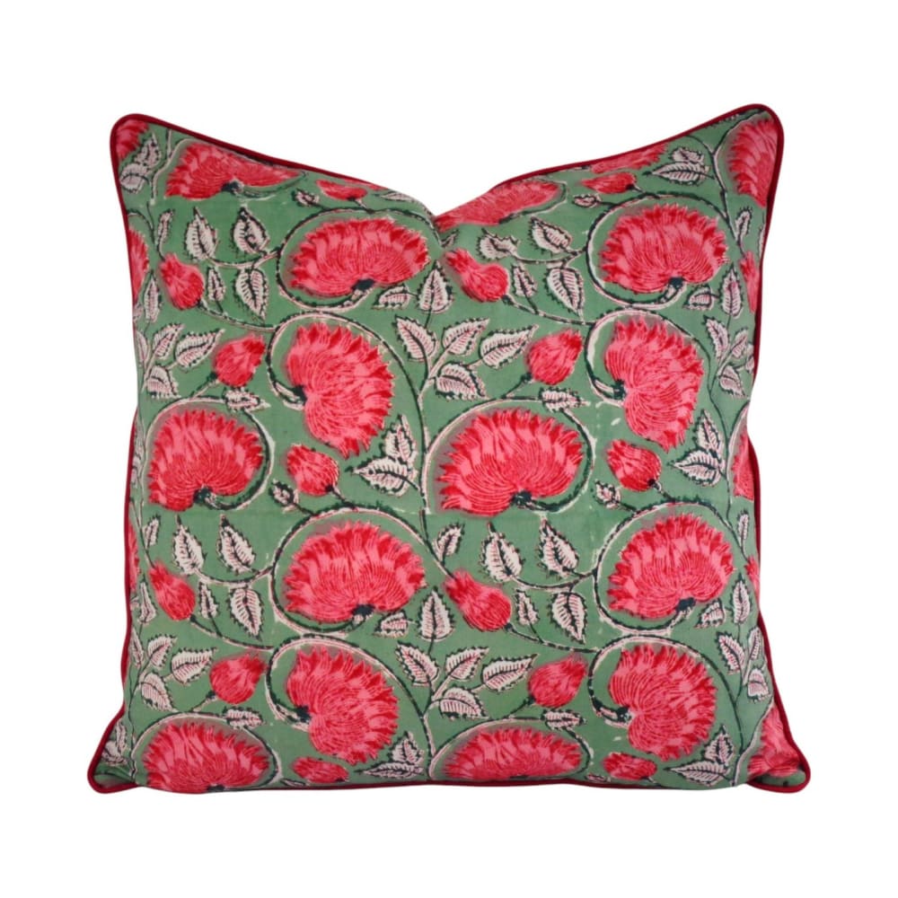 Housse de coussin imprimé